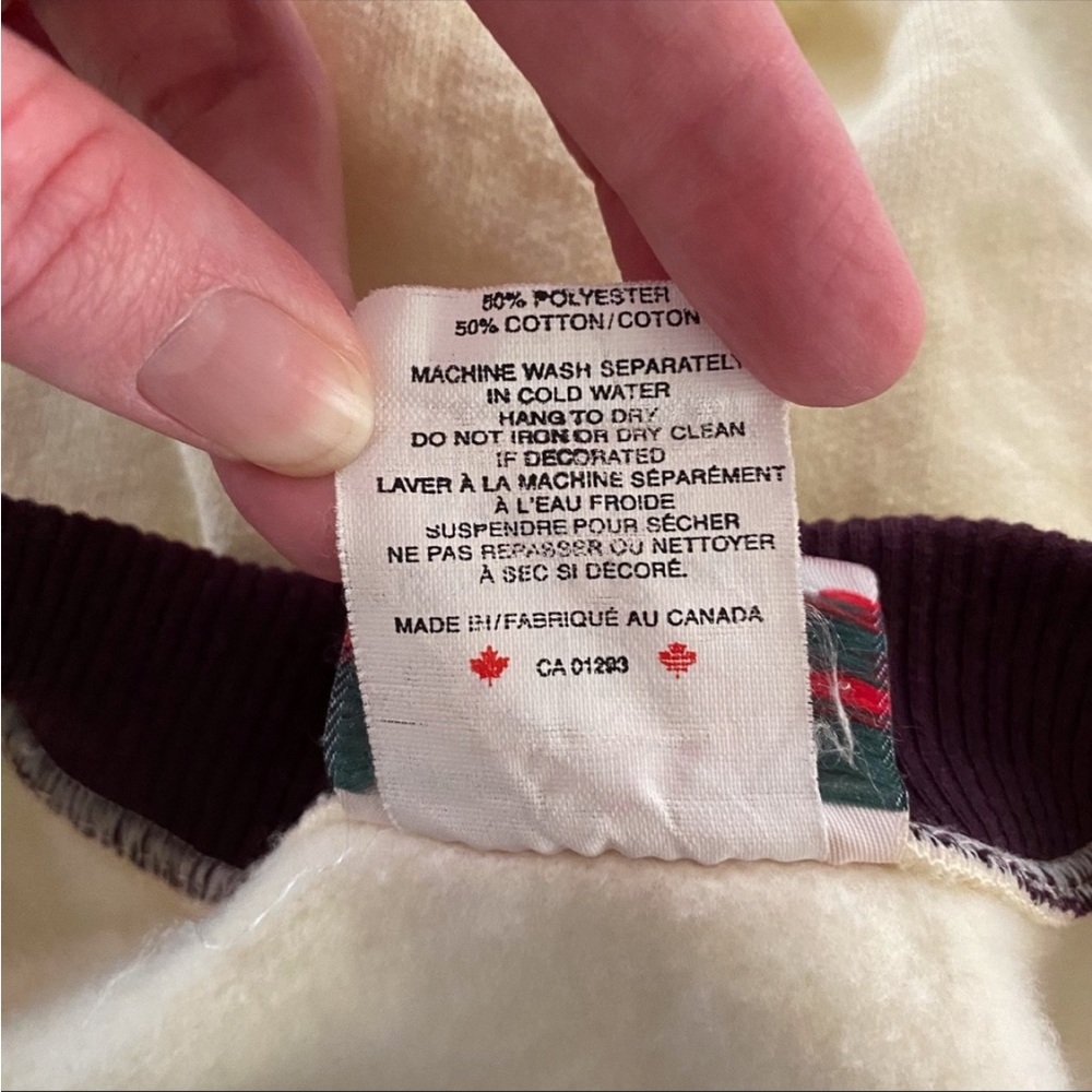 Vintage Sugar Hill Lupine Button Up Sweatshirt Small - Picture 17 of 17